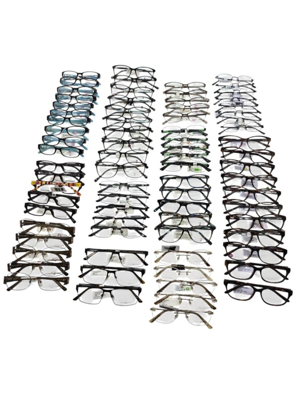 Mixed Lot Of Designer Eyeglass Frames Including Madison Avenue Hello Kitty Sketc